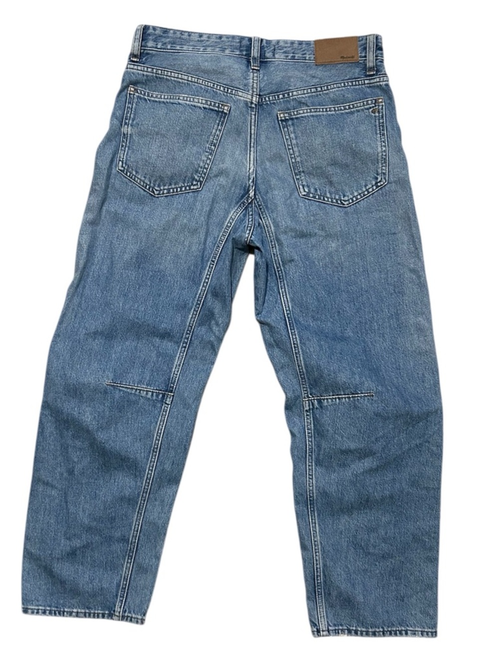 Madewell Darted Barrel-leg jean - Picture 3 of 7